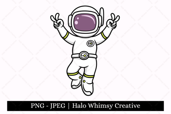 Astronaut Floating Orbital Acrobat: A Creative Resource