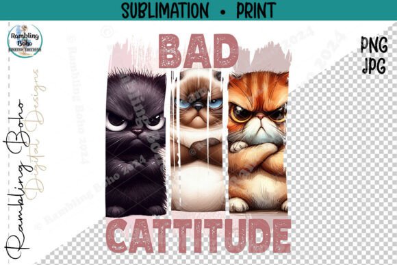 Bad Cattitude Grumpy Cats Triple Funny: A Creator's Guide