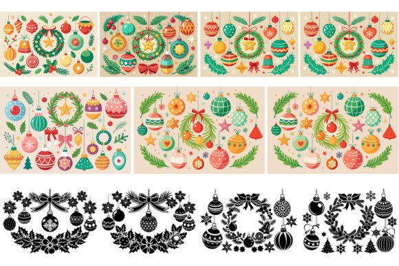 Festive Christmas Decorations Bundle for Creators