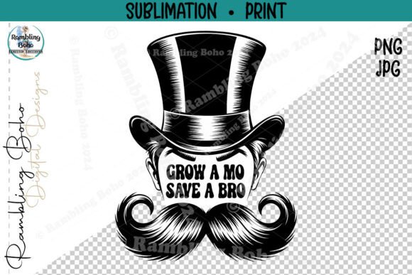 Grow a Mo Mens Cancer Awareness Tophat: A Guide to Digital Design and Print-on-Demand