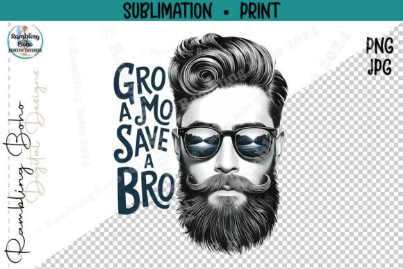 Movember Grow a Mo Save a Bro Sunglasses