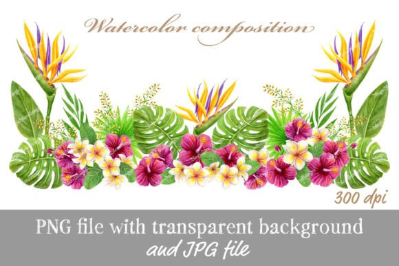 Tropical Flowers Palm Leaves Watercolor: A Practical Guide for Designers and Creators