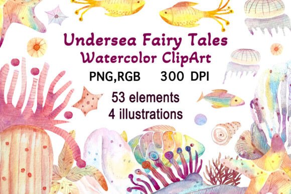 Undersea Fairy Tale Watercolor ClipArt: A Practical Evaluation
