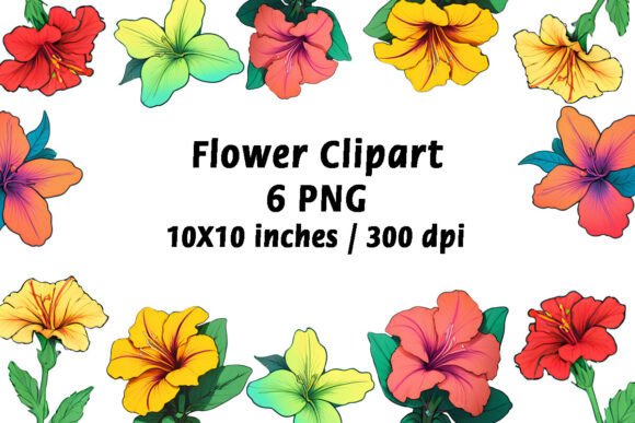 Unlocking Creative Potential with High-Resolution Flower Clipart