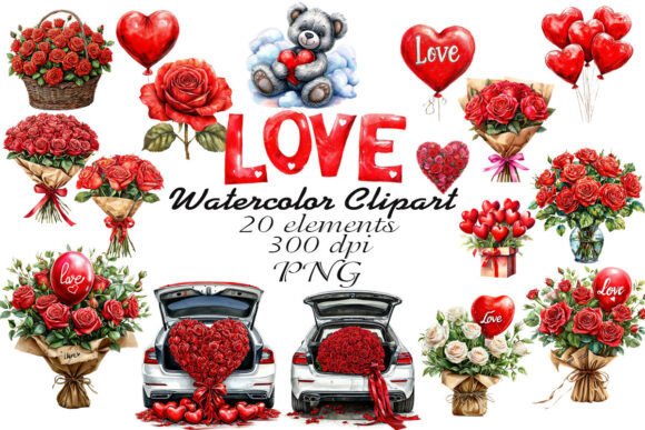 Watercolor Clipart Love PNG: A Practical Review for Designers