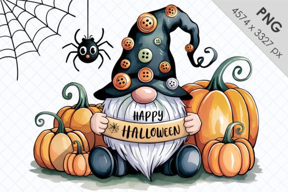 Whimsical Halloween Gnome Clipart: A Guide to Cute Seasonal Digital Art